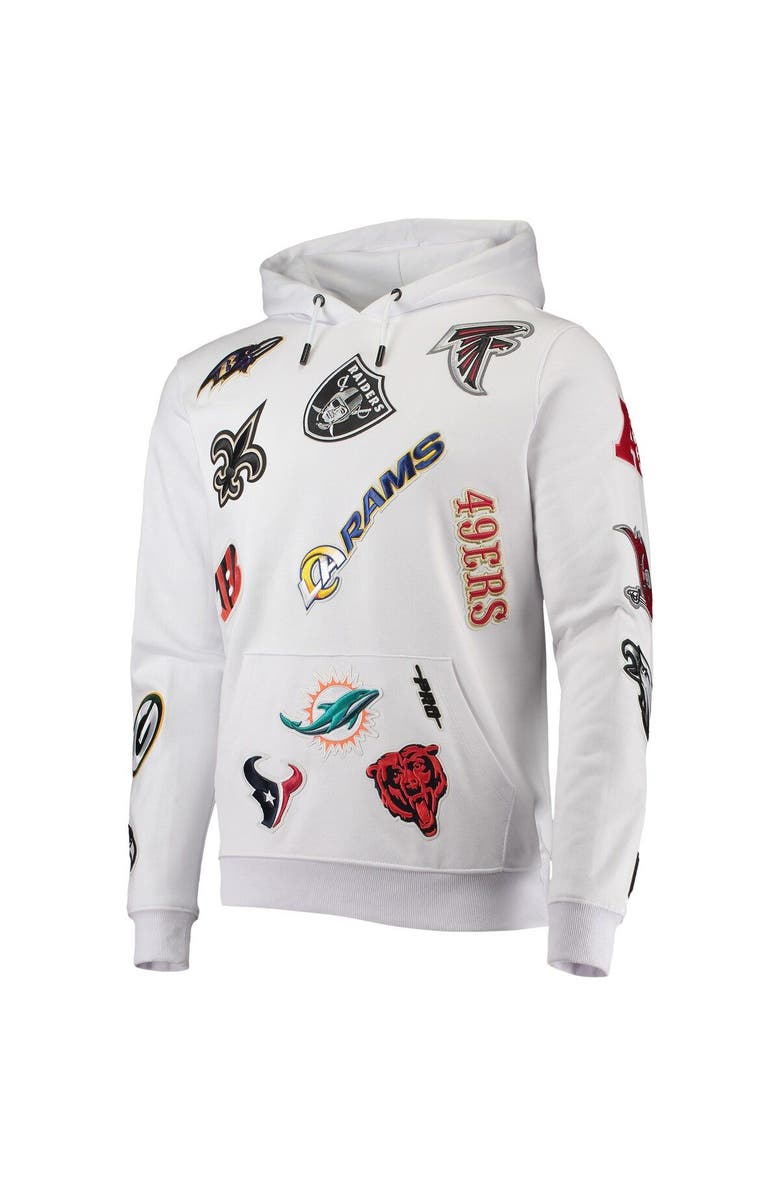 PRO STANDARD Men's Pro Standard White NFL Pro League Pullover Hoodie, Alternate, color, 