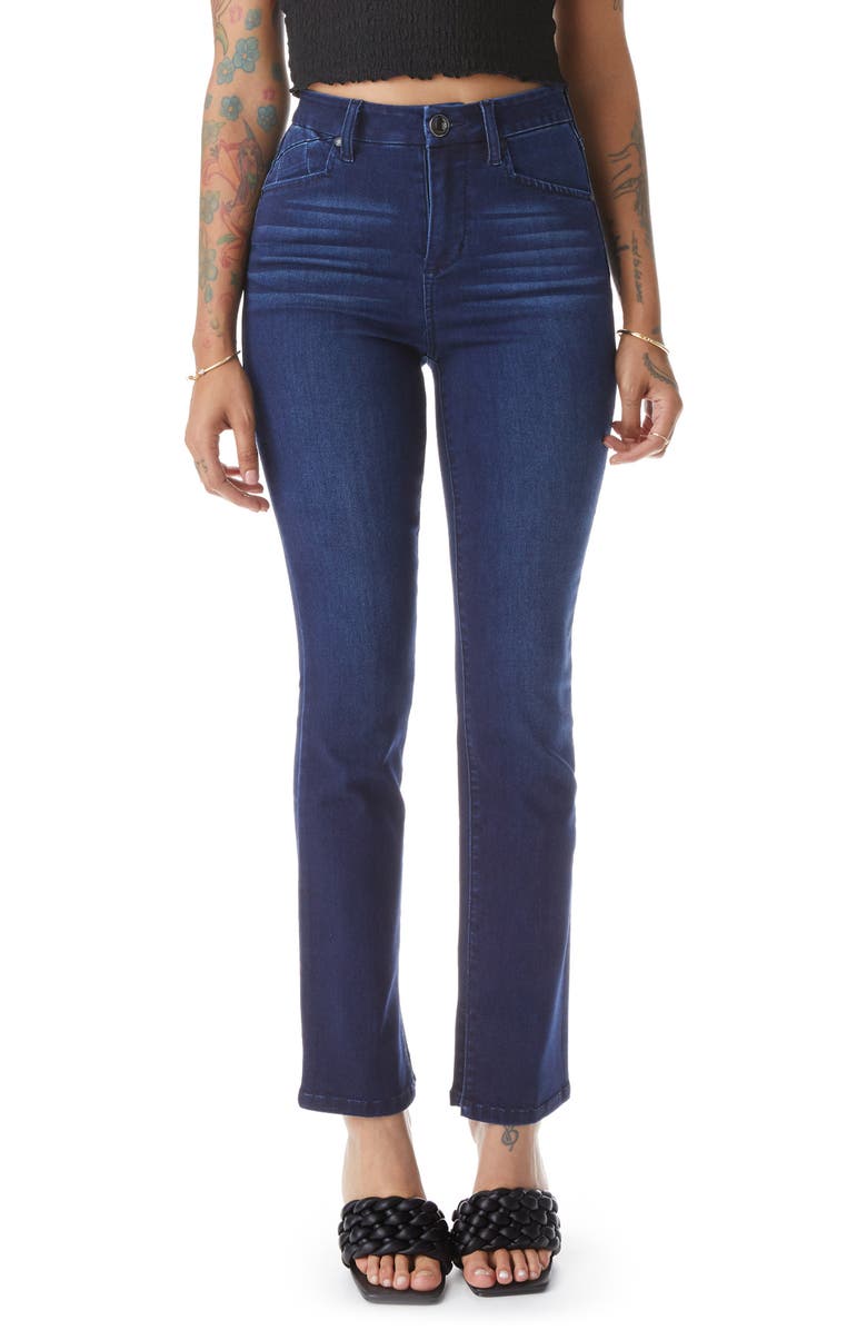 1822 Denim Better Butter High Waist Straight Leg Jeans, Main, color,