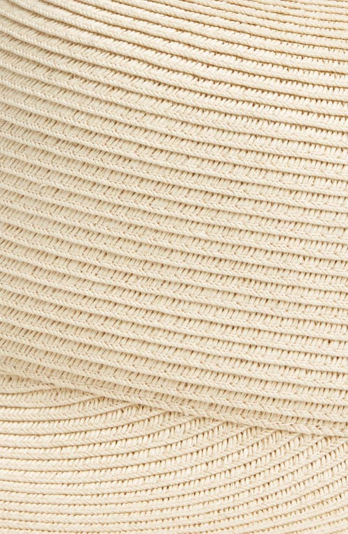 Nordstrom Straw Baseball Cap In Beige Light