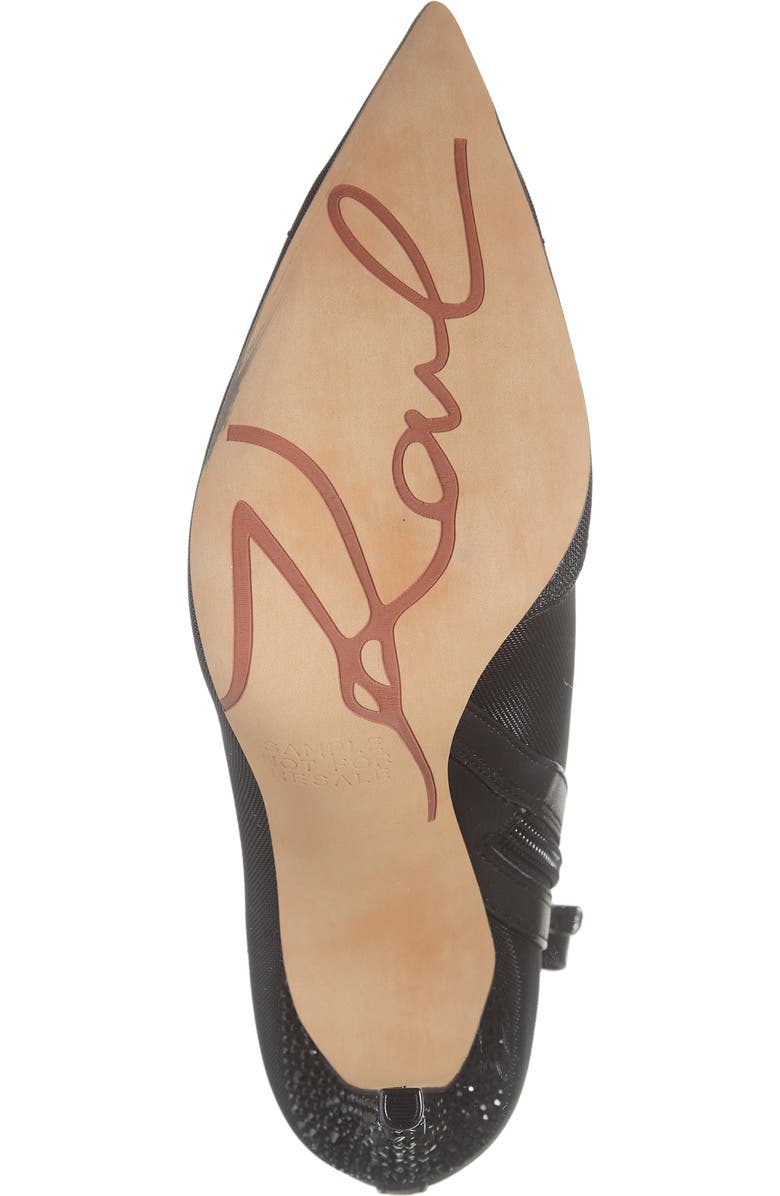 KARL LAGERFELD PARIS Clea Stiletto Bootie, Alternate, color,