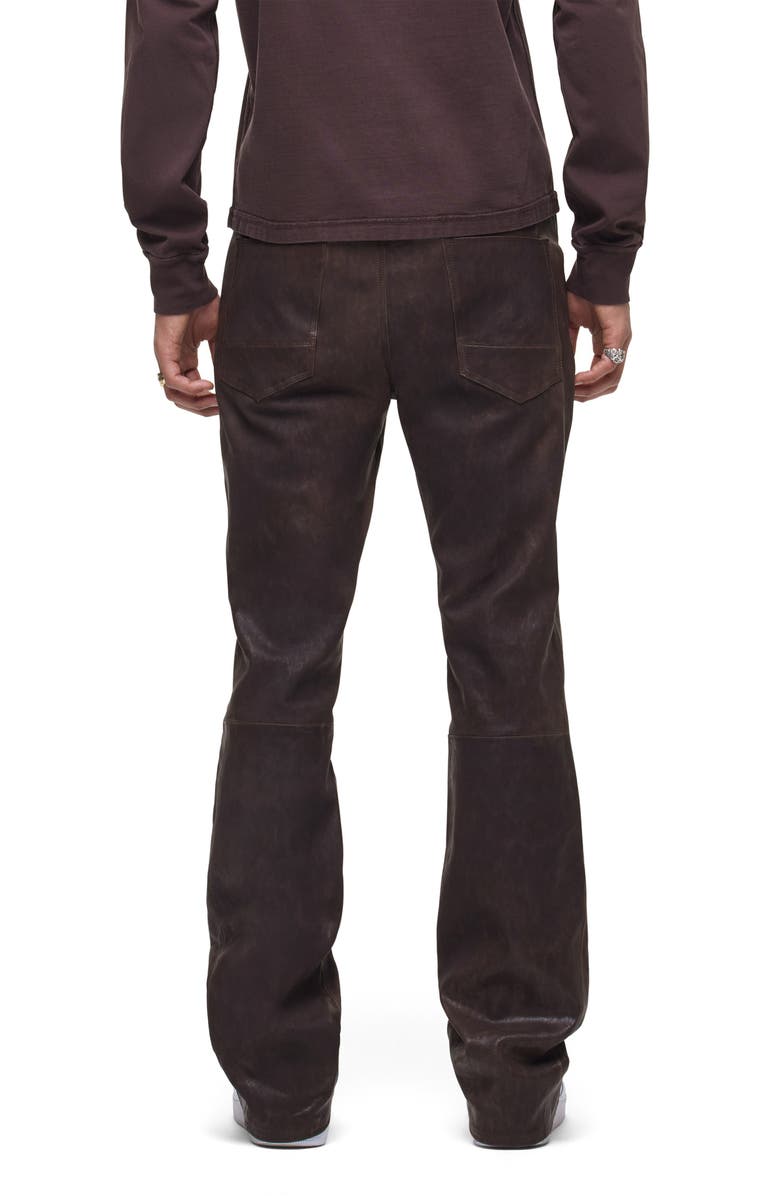 Hudson Jeans Walker Kick Flare Jeans, Alternate, color, Distress Brown