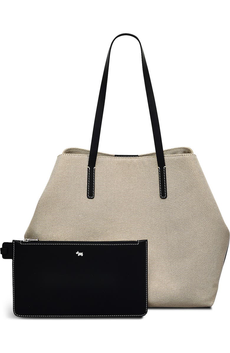 Radley Dukes Place Canvas Tote Bag & Pouch, Alternate, color,