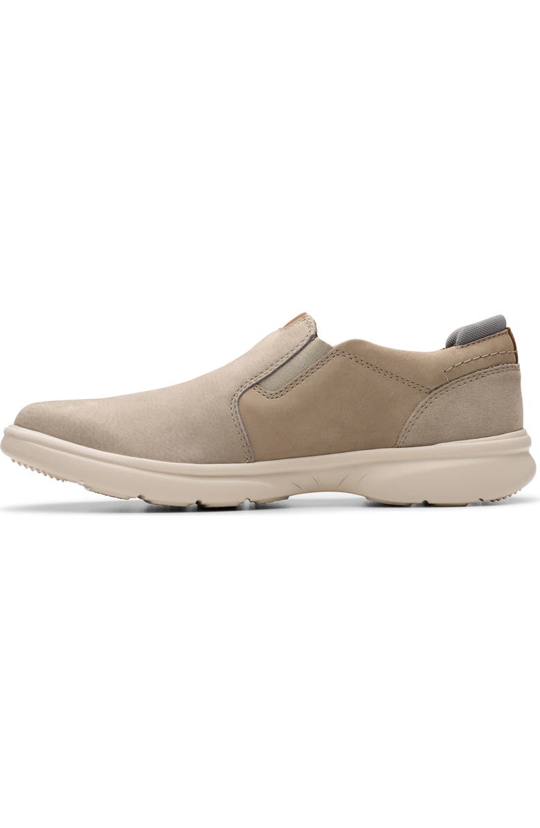 Clarks<sup>®</sup> Bradley Ease Slip-On, Alternate, color, Light Grey Nub