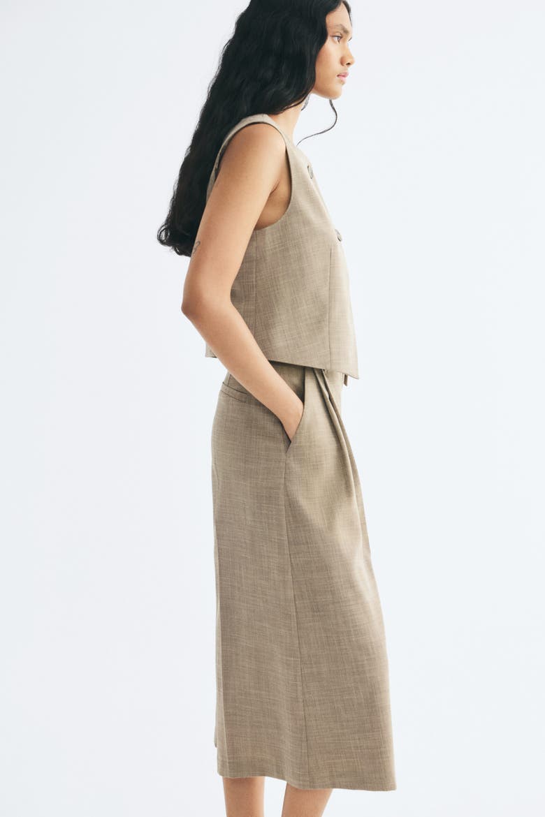 Dressy Vest, Main, color, Dusty beige