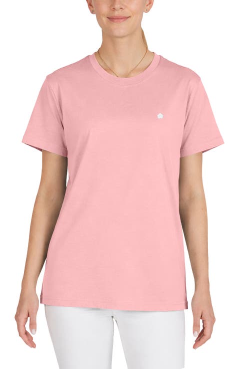 Womens Lil Flower Lightweight Jersey Tee