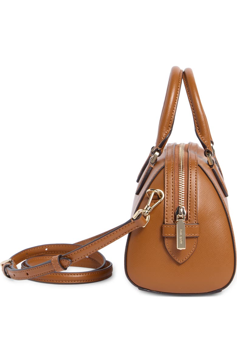 Kate Spade New York madison saffiano leather small satchel, Alternate, color, Cavern Clay