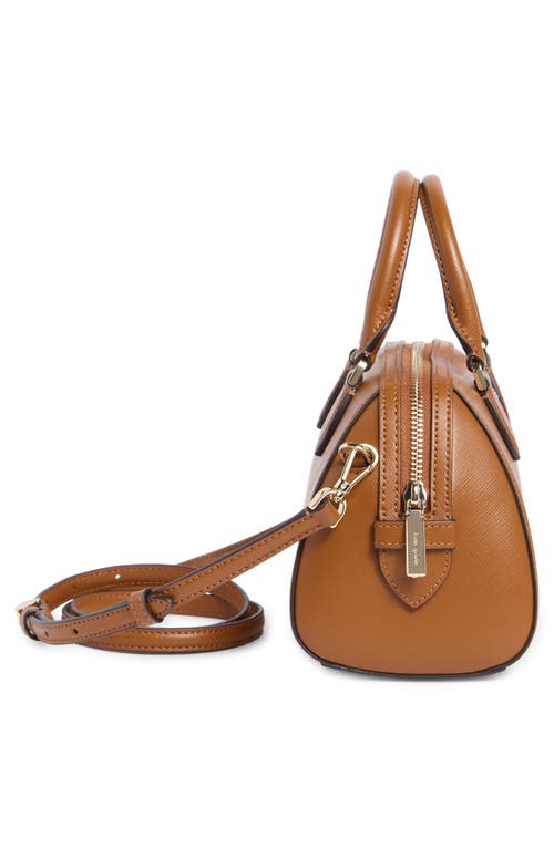 Kate Spade New York Madison Saffiano Leather Small Satchel In Brown