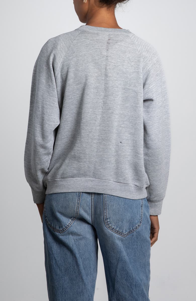 Elwood Vintage Walking Crewneck Sweatshirt, Alternate, color, Grey