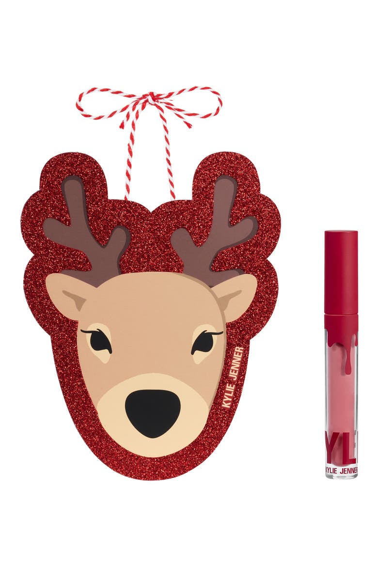 Matte Liquid Lipstick Ornament (Limited Edition), Main, color, 808 KYLIE