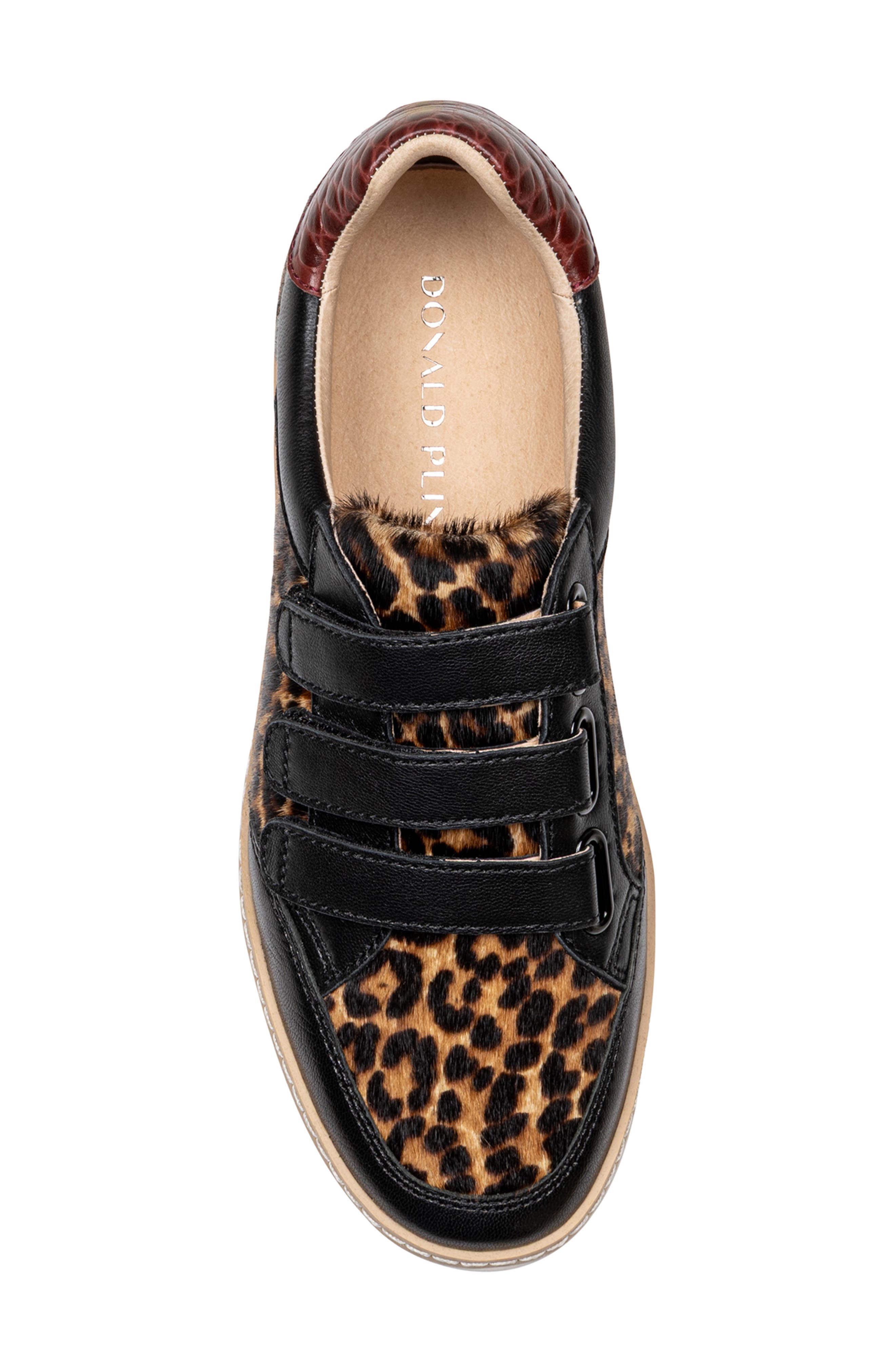 Donald Pliner Platform Sneaker, Alternate, color, Black Multi