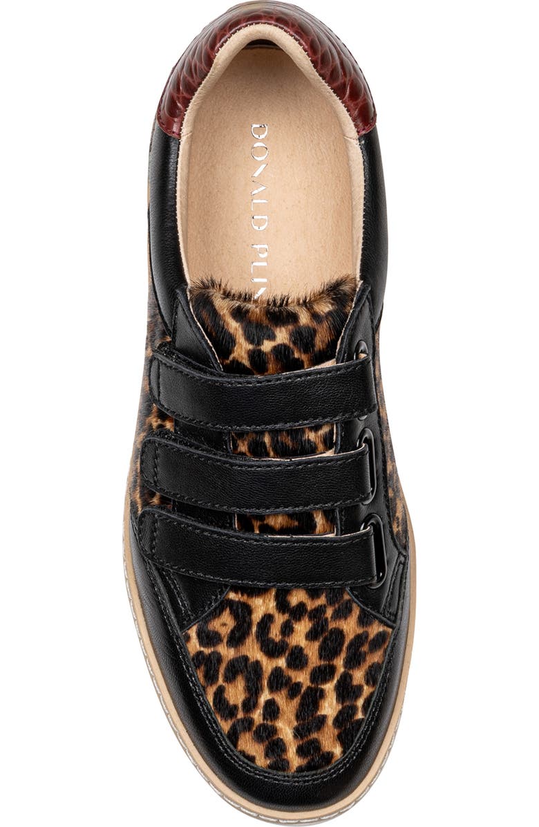 Donald Pliner Platform Sneaker, Alternate, color, Black Multi