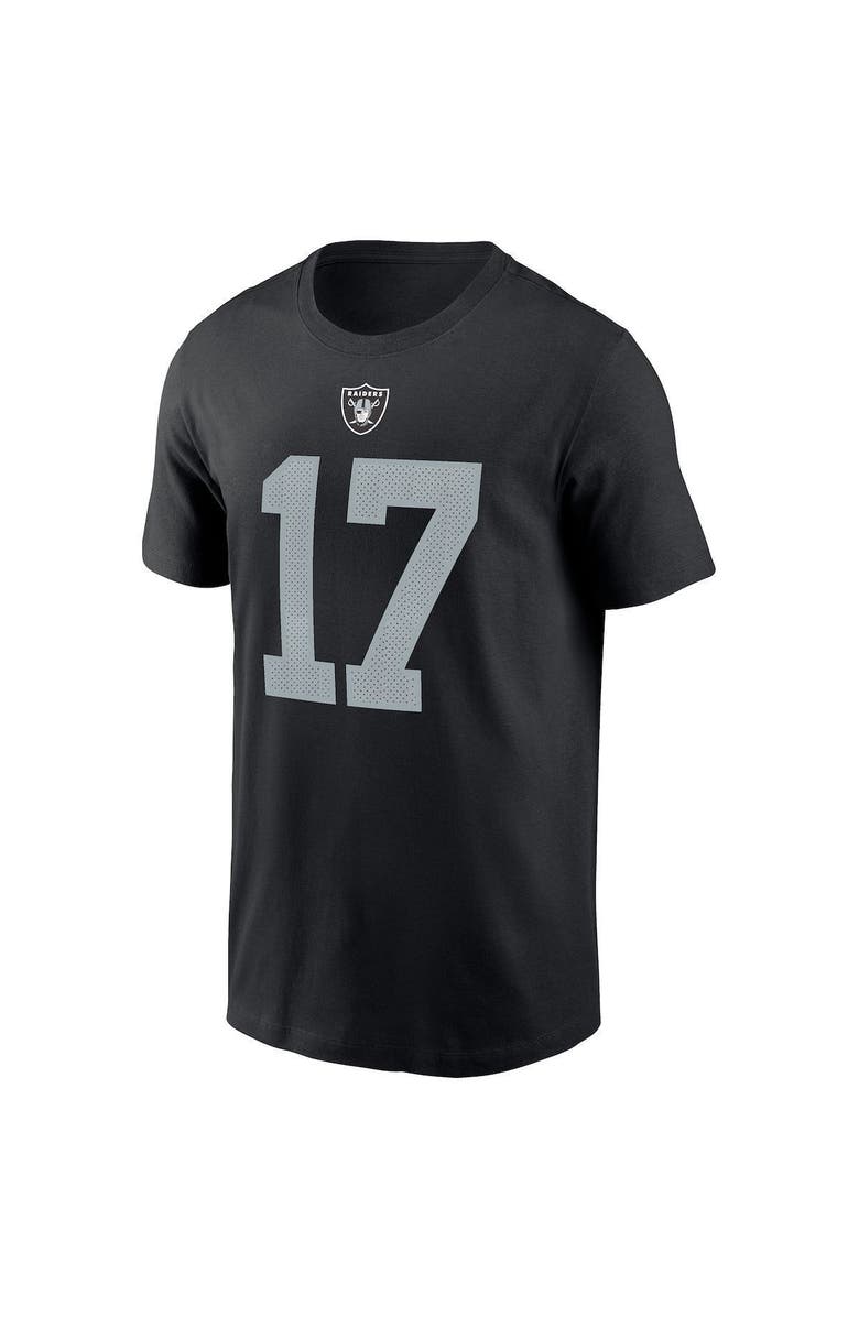 Nike Men's Nike Davante Adams Black Las Vegas Raiders Player Name & Number T-Shirt, Alternate, color, 