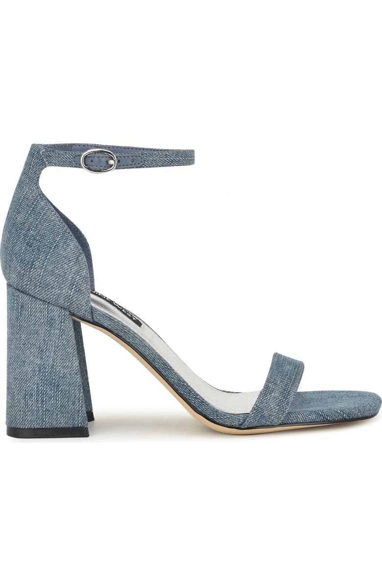 Nine West Ilea Ankle Strap Sandal, Alternate, color, Medium Blue