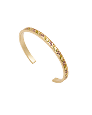 Fable England Blackberry Bramble Gold Bangle
