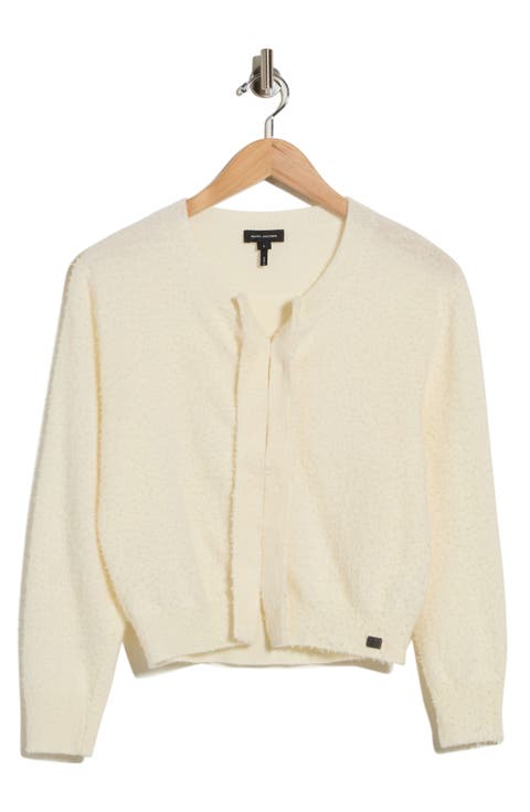 Pilled Hook and Eye Wool Cardigan