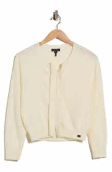 Pilled Hook and Eye Wool Cardigan