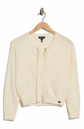 Pilled Hook and Eye Wool Cardigan