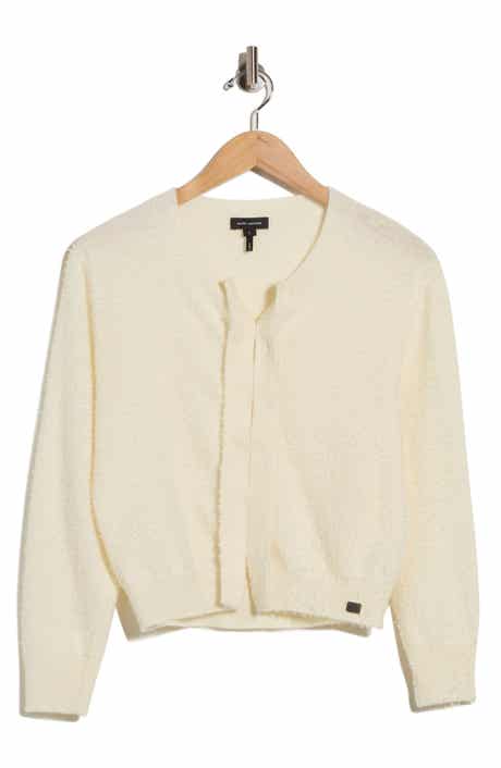 Pilled Hook and Eye Wool Cardigan