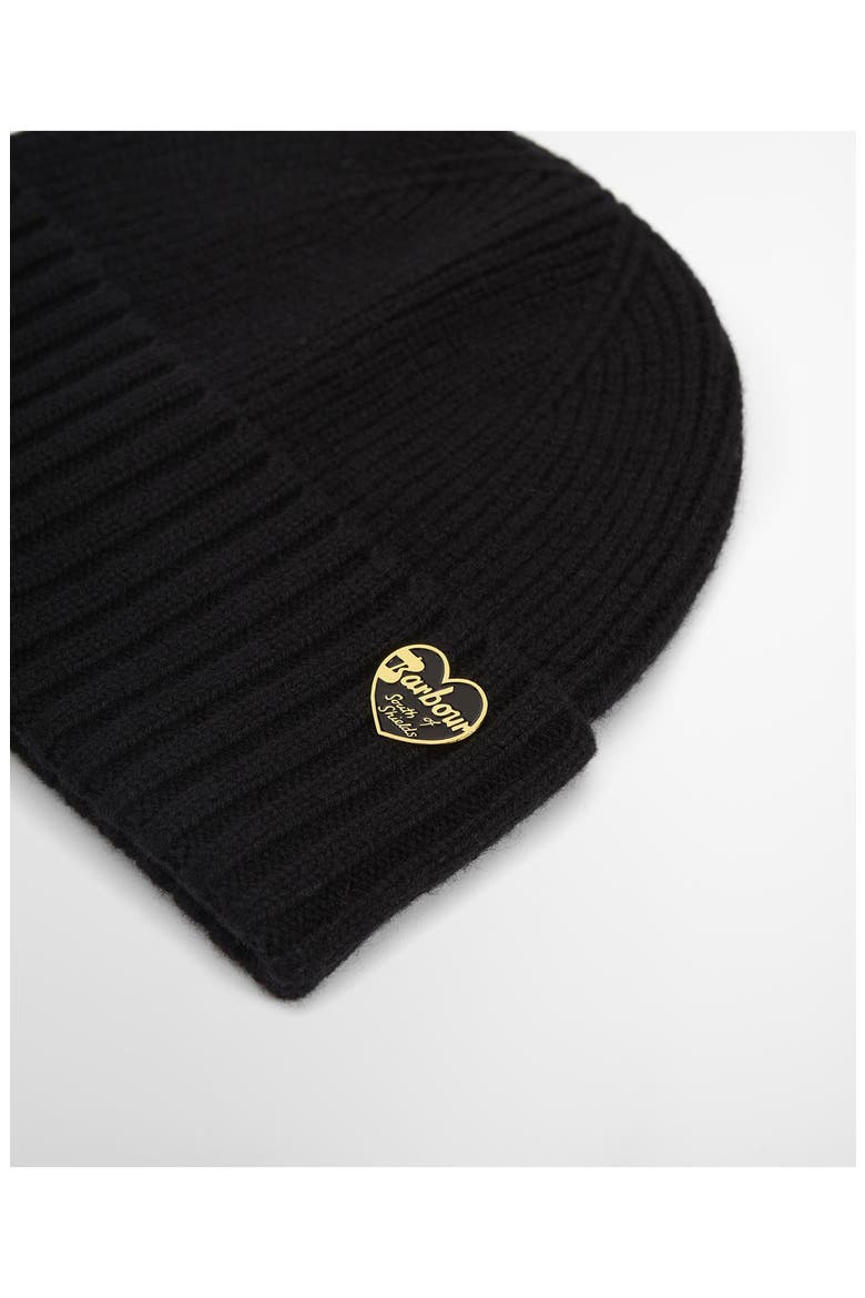 Annette Wool & Cashmere Beanie, Alternate, color, BLACK