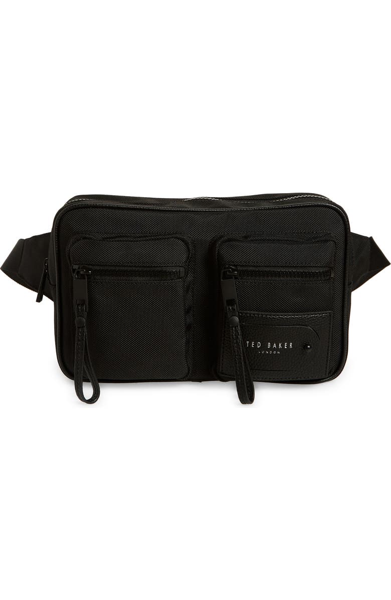 Ted Baker London Harver Travel Belt Bag, Main, color,