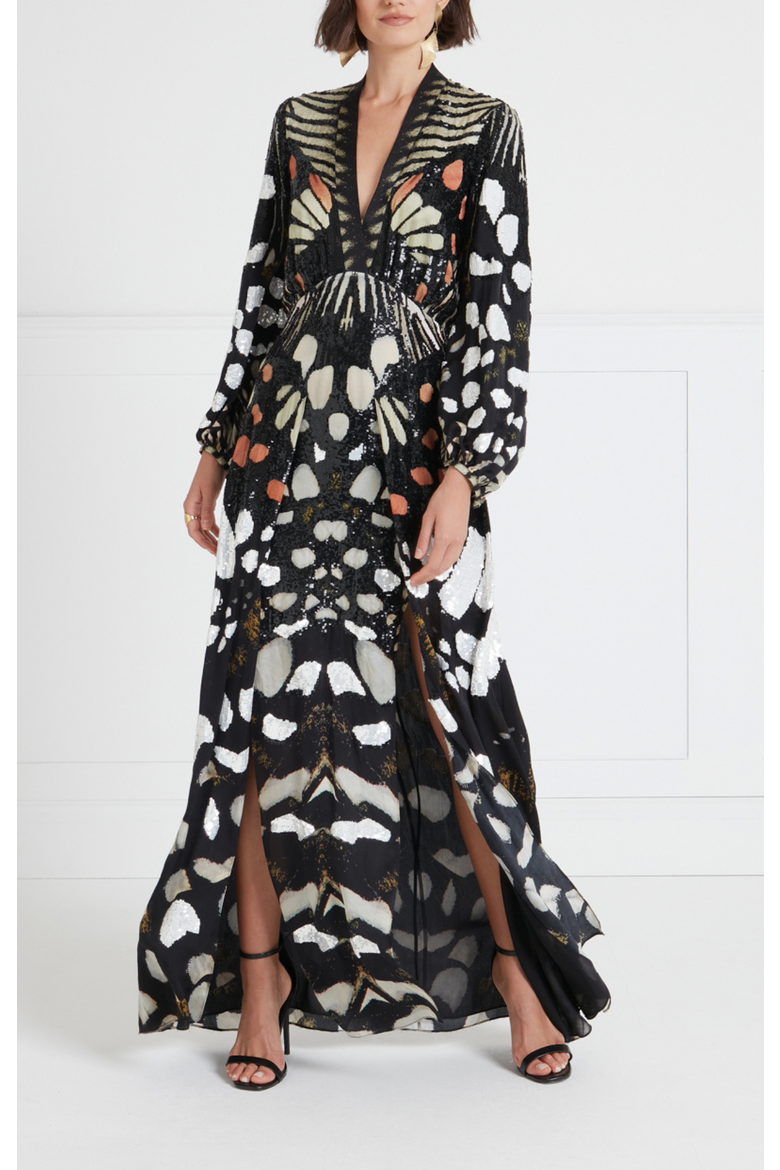 Emperor Gown, Main, color, Black