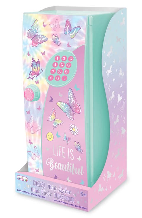 Kids' Butterfly Digital Mini Locker