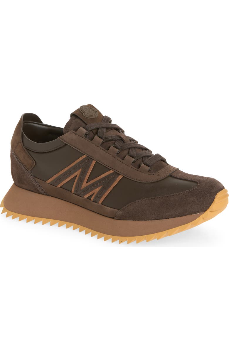 Moncler Pacey 2 Low Top Sneaker, Main, color, Deep Brown