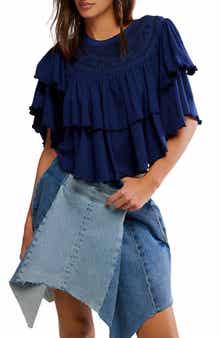 Free People Rose Party T-Shirt