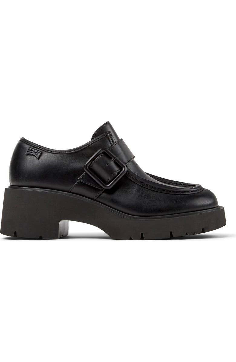 Camper Milah Platform Monk Strap Shoe, Alternate, color,