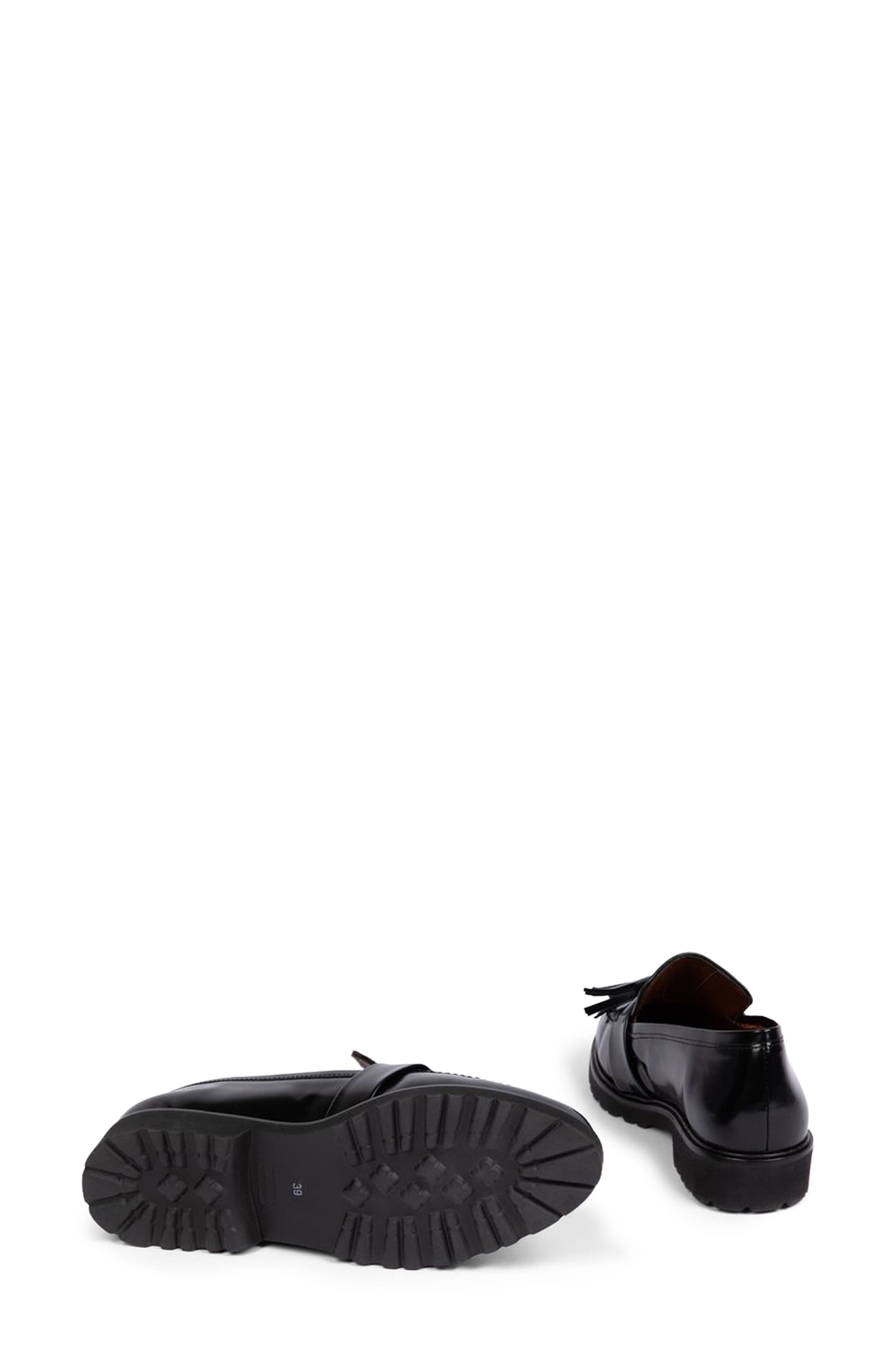 Penelope Chilvers Irvine Tassel Loafer, Alternate, color, Black