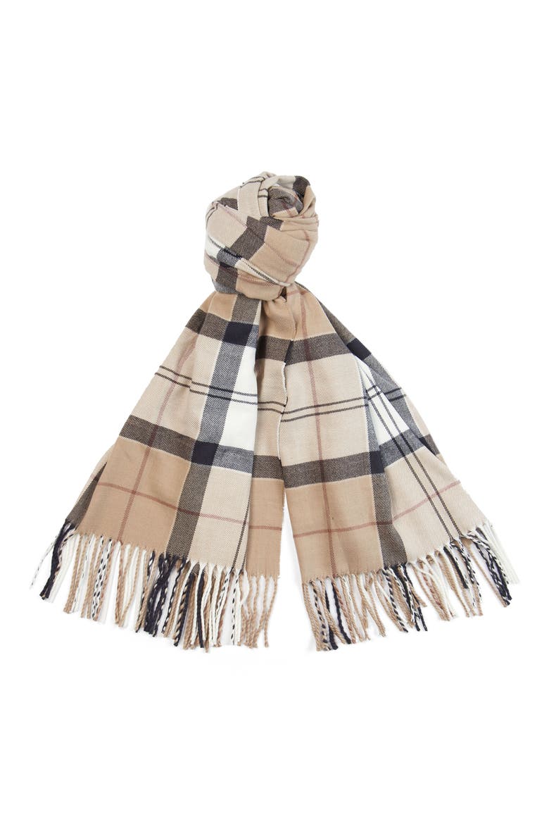 Hailes Tartan Wrap, Alternate, color, ROSEWOOD