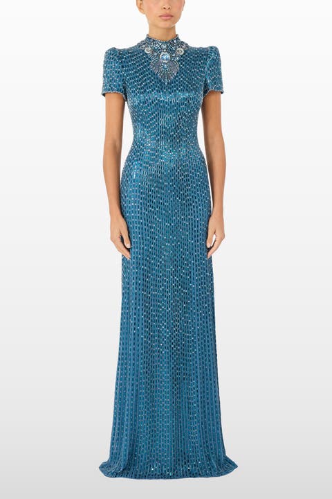 Amber Embellished Maxi Dress