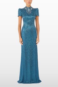 Jenny Packham Amber Embellished Maxi Dress