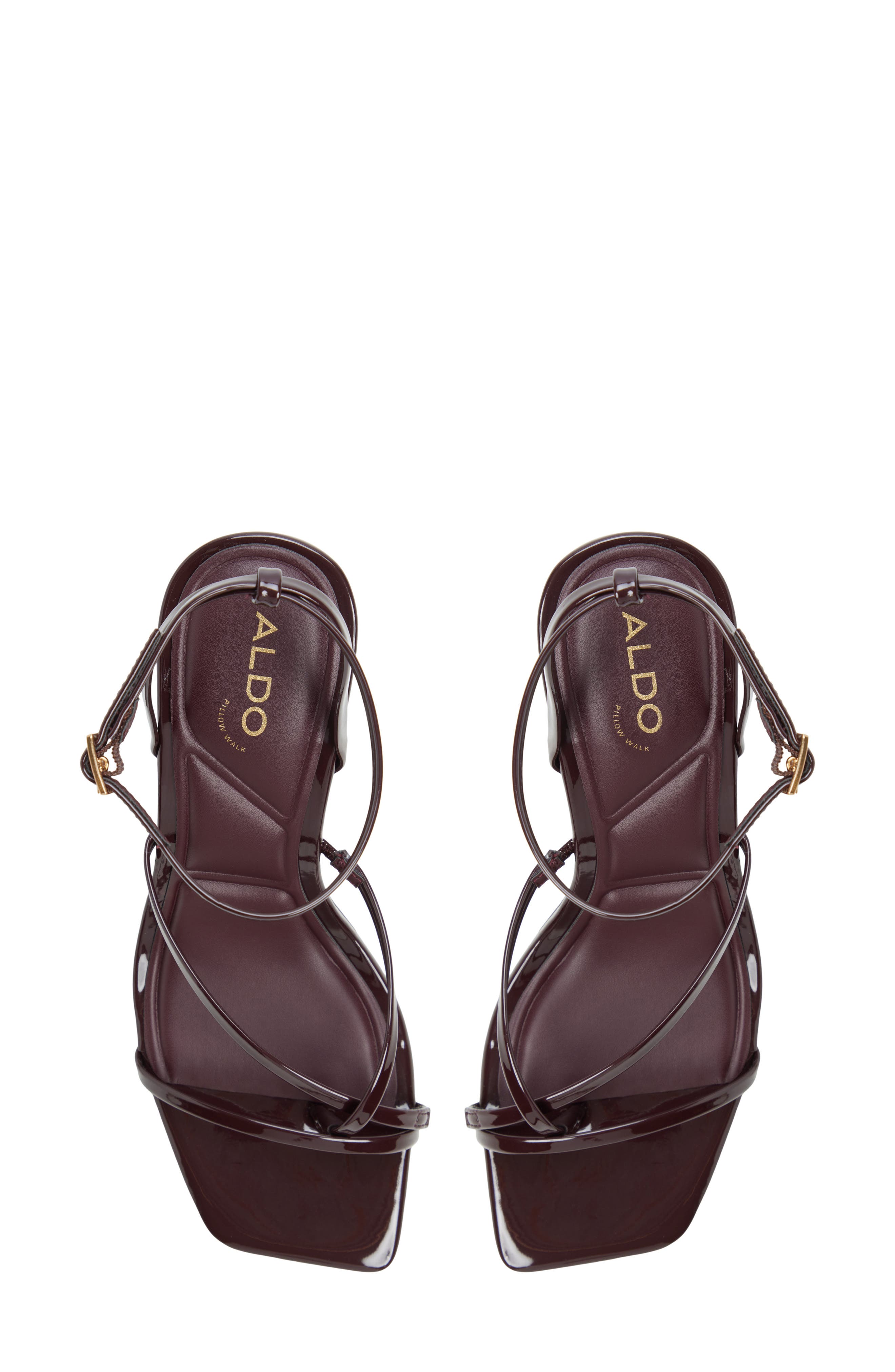 Lexina Wedge Sandal, Alternate, color, BURGUNDY