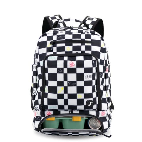 Unisex Packmate 2 in 1 School Backpack With Built-in Lunch Bag