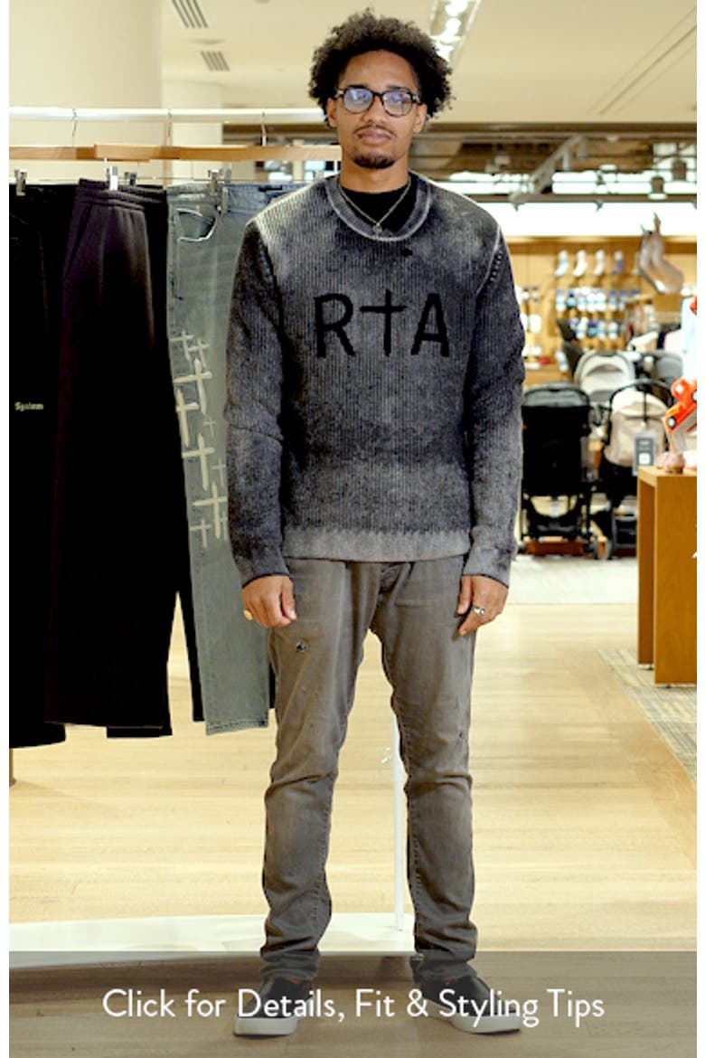 Ethan Washed Relaxed Fit Sweater video