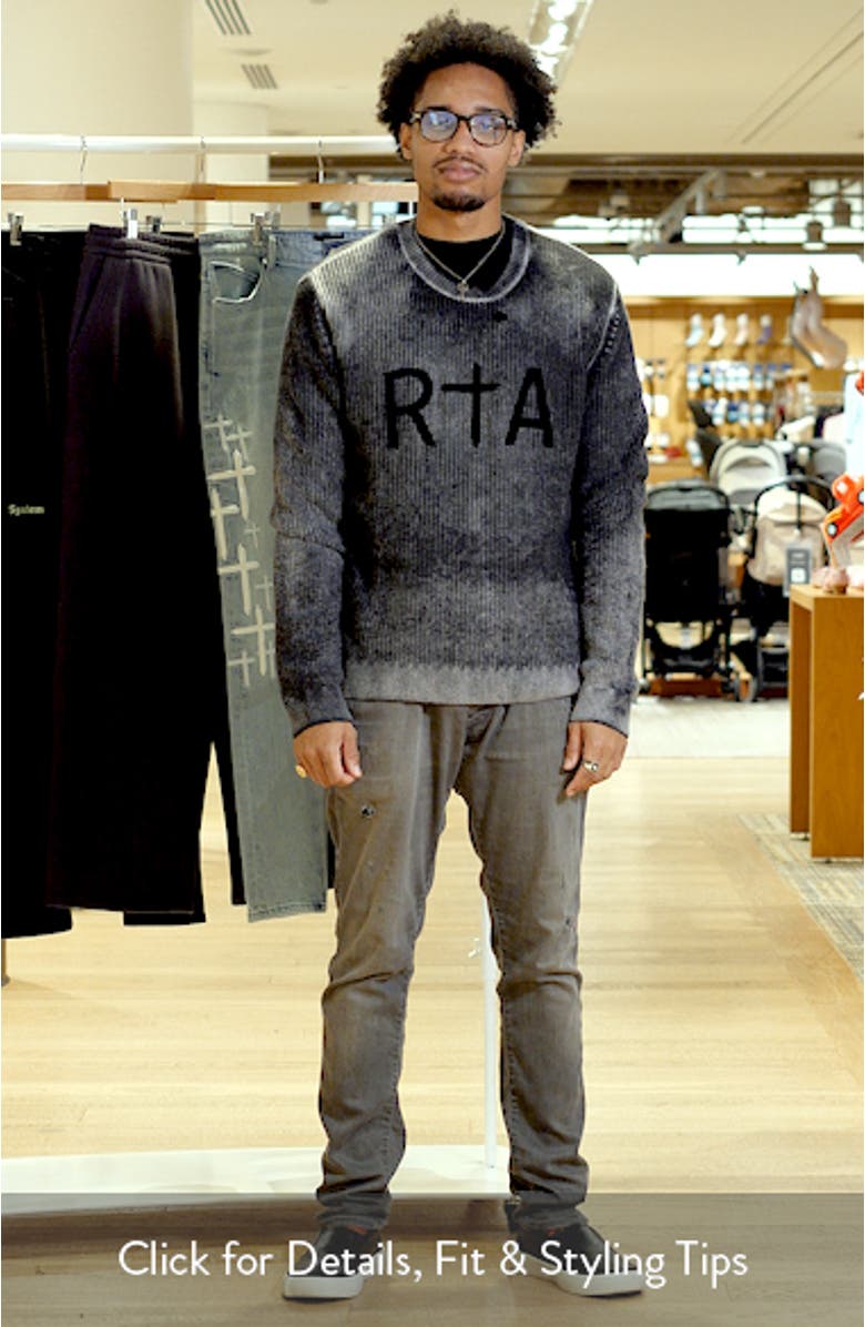 Ethan Washed Relaxed Fit Sweater, sales video thumbnail