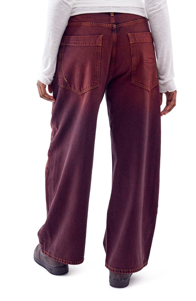 BDG Urban Outfitters Jaya Baggy Low Rise Wide Leg Jeans, Alternate, color, 