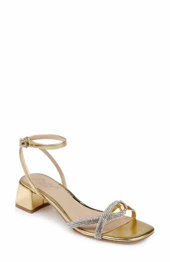 Jewel Badgley Mischka Fern Ankle Strap Sandal