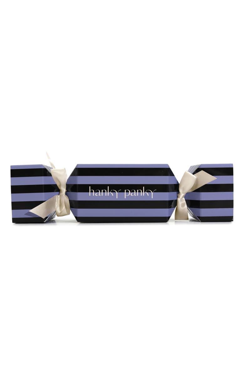 Hanky Panky Holiday Cracker Assorted 3-Pack Low Rise Thongs, Alternate, color, Horizon/Moonstone/Stone Fruit