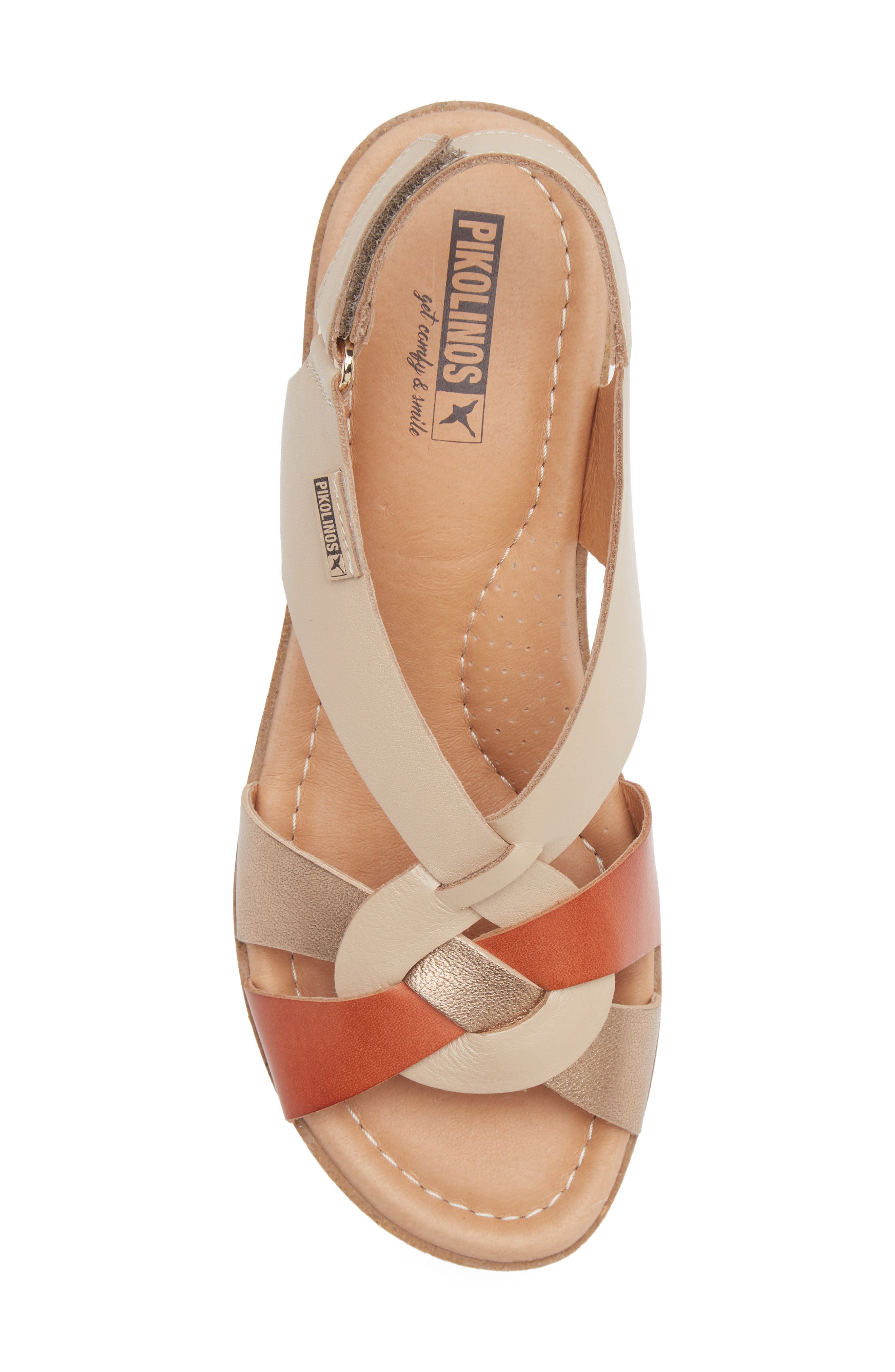 Arenales Wedge Slingback Sandal, Alternate, color, MARFIL