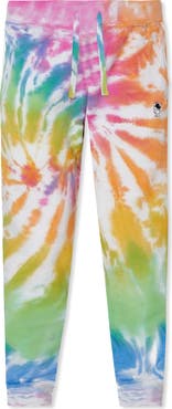 Dalix Astronaut Tie Dye Fleece Jogger Pant
