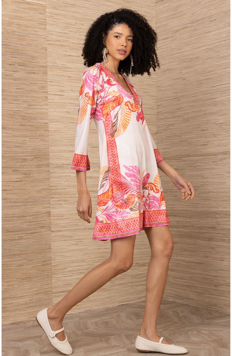 Hale Bob Wrenlee Jersey Dress, Alternate, color, Pink