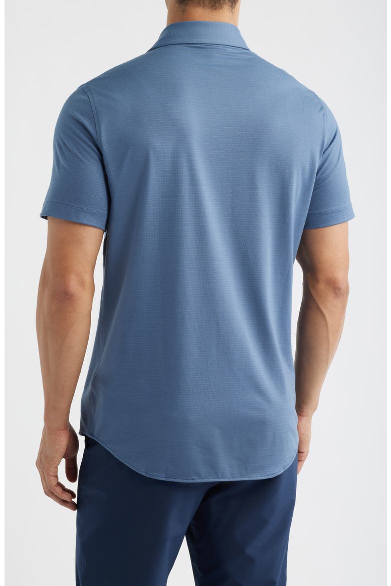 The Heater Button-Up Shirt, Alternate, color, BERING SEA