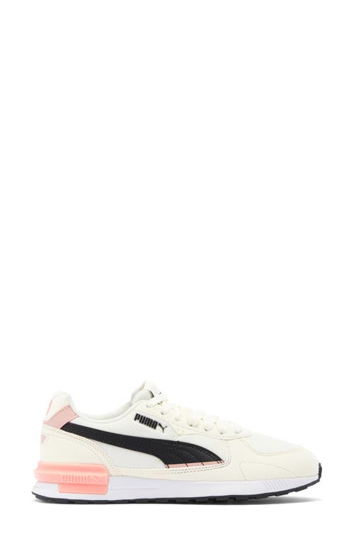 Shop Puma Graviton Sneaker In Warm White- Black-rose