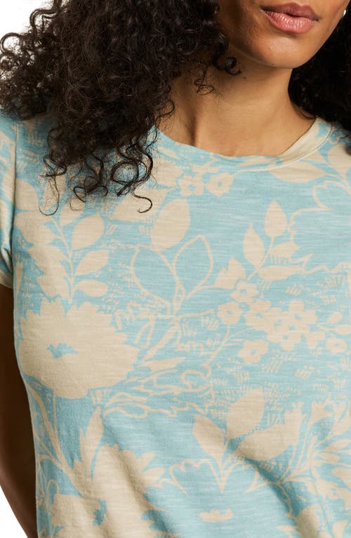 Sanctuary The Perfect T-shirt In Blue Hibiscus