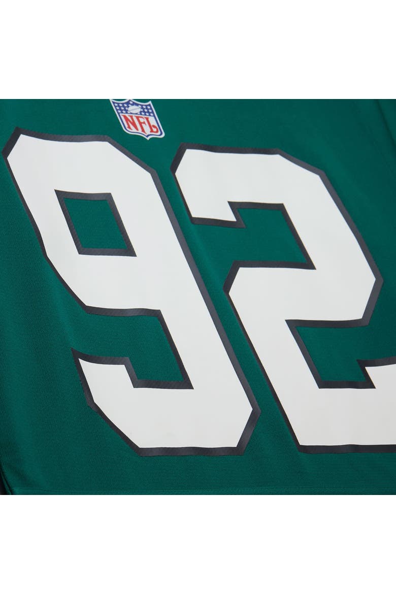 Men's Mitchell & Ness Reggie White Kelly Green Philadelphia Eagles Maxxed Out Fashion Hockey Jersey, Alternate, color, Kelly Green