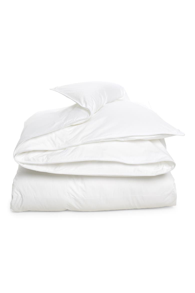 PrimaLoft® Down Alternative Comforter, Main, color, WHITE