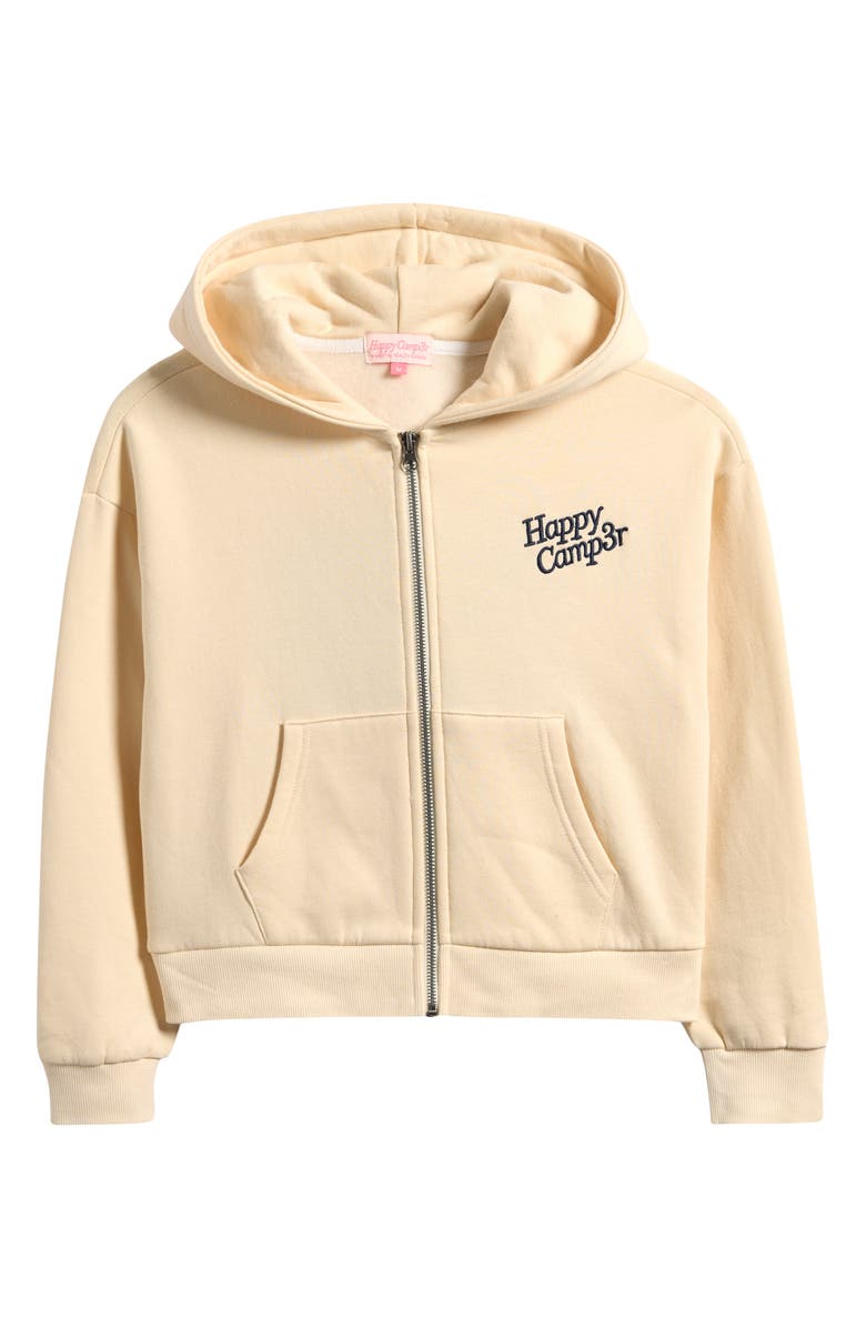 HAPPY CAMP3R Kids' The is Better Youth Hoodie, Main, color, Cream