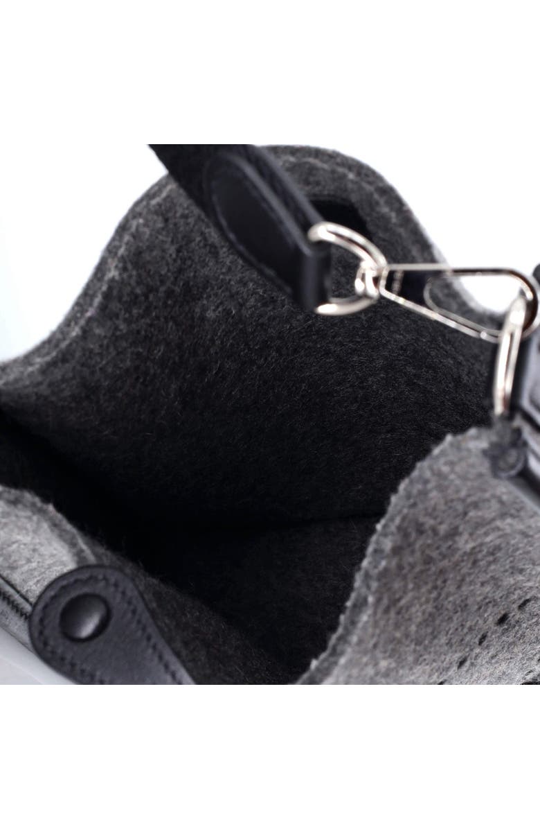 Pre-Owned Hermes Evelyne Bag Gen III Felt TPM, Alternate, color, Gray